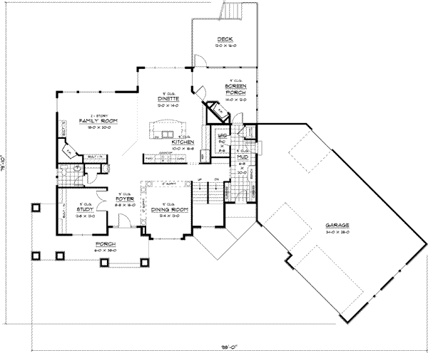 Main Floor Plan: 38-217