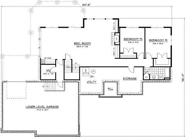 Lower Floor Plan: 38-219