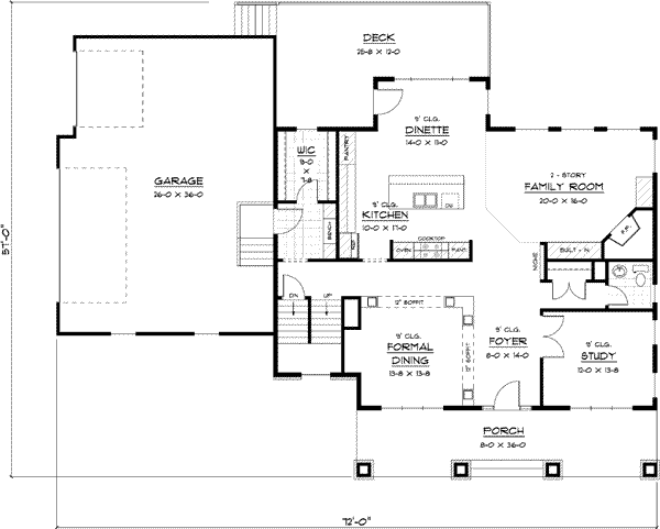 Main Floor Plan: 38-225