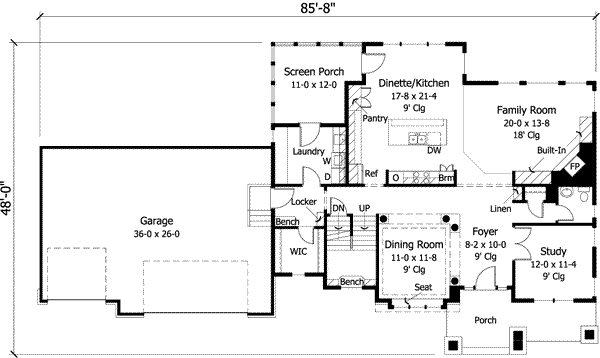 Main Floor Plan: 38-226