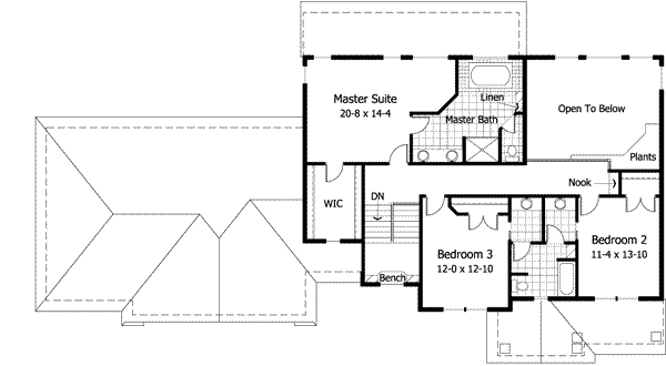 Upper/Second Floor Plan: 38-226
