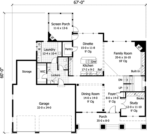 Main Floor Plan: 38-227