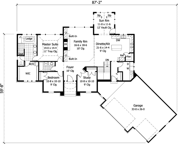 Main Floor Plan: 38-231