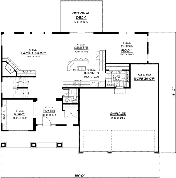 Main Floor Plan: 38-234