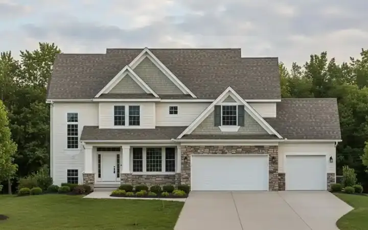 Traditional house plans 38-236 - front exterior, 3,511 sq ft, 4 bed, 3 bath house plans | Monster House Plans