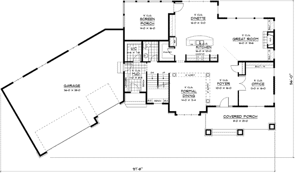 Main Floor Plan: 38-239