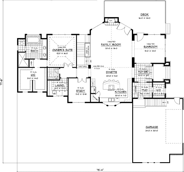 Main Floor Plan: 38-240
