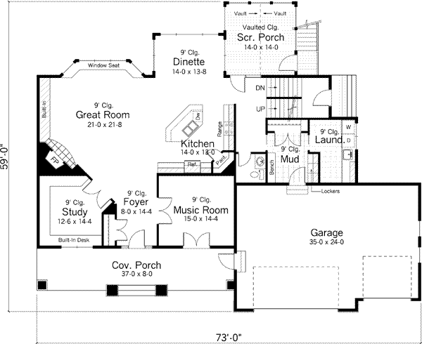 Main Floor Plan: 38-241