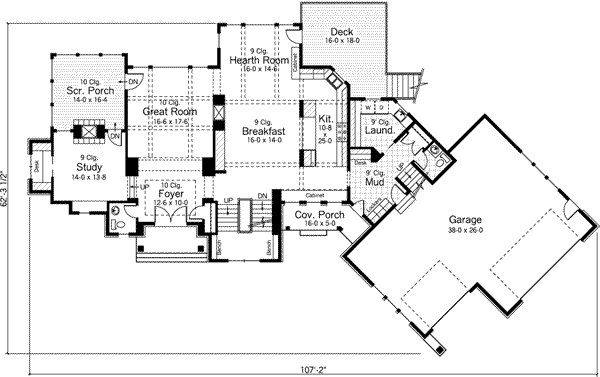Main Floor Plan: 38-244