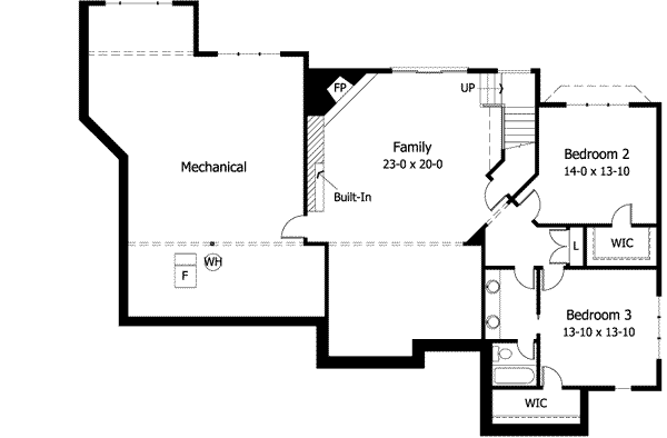 Lower Floor Plan: 38-245