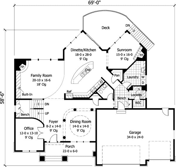 Main Floor Plan: 38-248