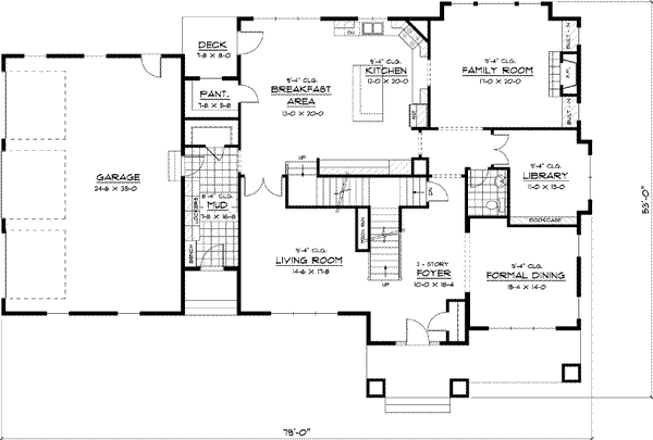 Main Floor Plan: 38-259