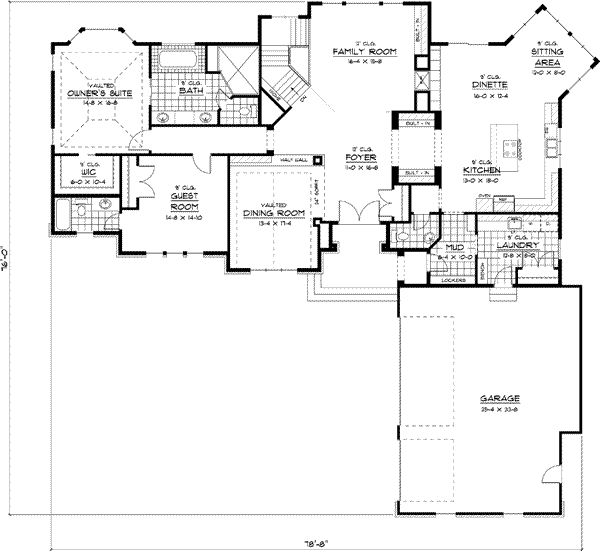 Main Floor Plan: 38-262