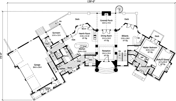 Main Floor Plan: 38-264