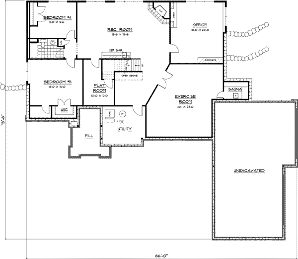 Lower Floor Plan: 38-265