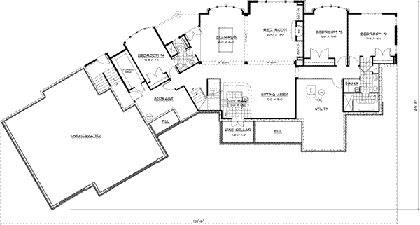 Lower Floor Plan: 38-266