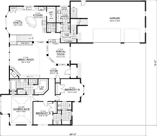 Main Floor Plan: 38-267