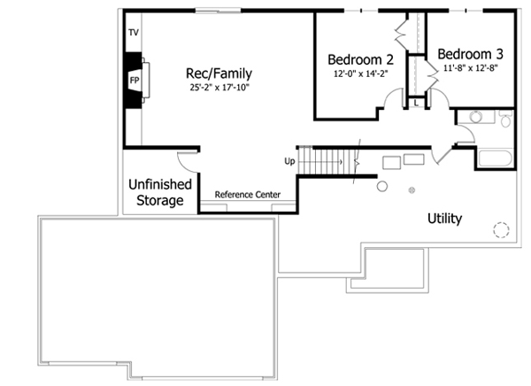 Lower Floor Plan: 38-272