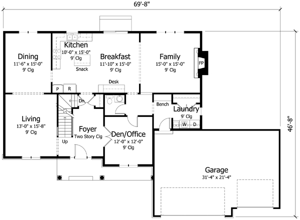 Main Floor Plan: 38-311