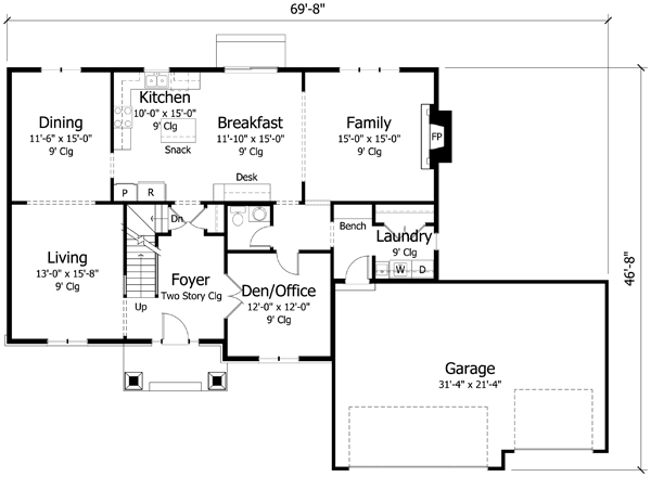 Main Floor Plan: 38-312