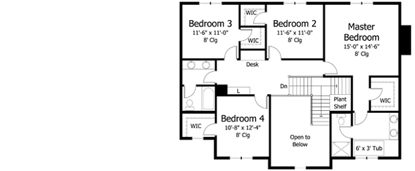 Upper/Second Floor Plan: 38-337