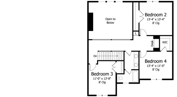 Craftsman Style Floor Plans 38-347