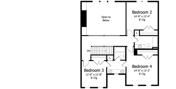 Upper/Second Floor Plan:38-353