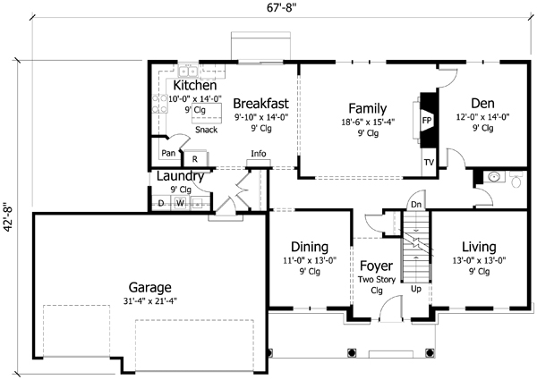 Main Floor Plan: 38-359