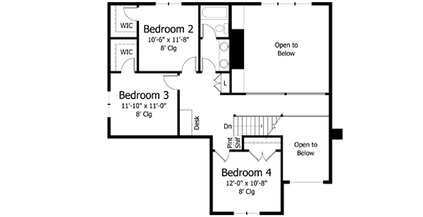 Upper/Second Floor Plan: 38-368