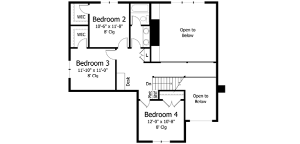 Upper/Second Floor Plan: 38-372