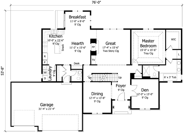 Main Floor Plan: 38-378