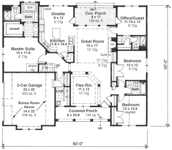 Main Floor Plan: 38-505