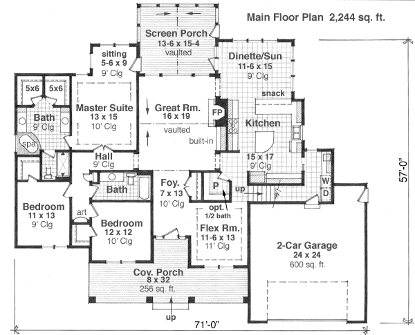 Main Floor Plan: 38-506