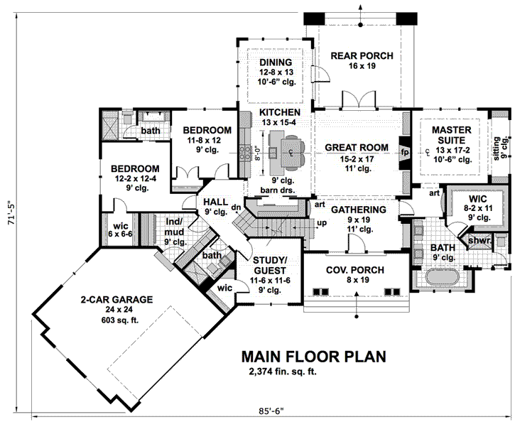 Main Floor Plan: 38-514