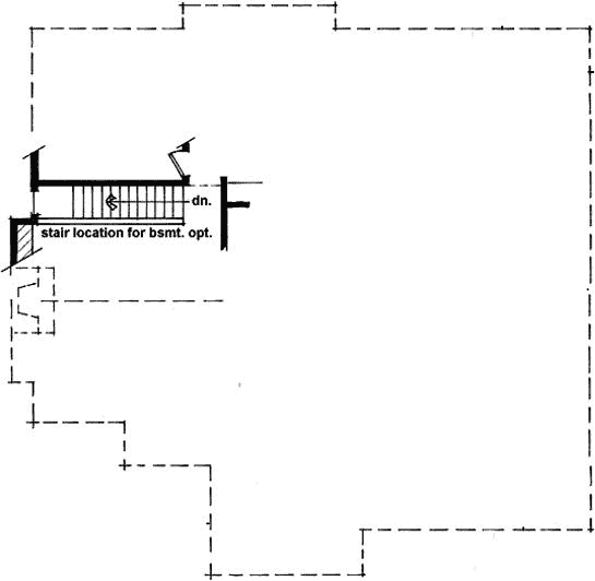 Bungalow Style Home Design Plan: 38-532