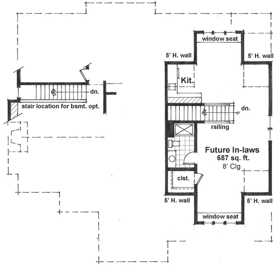 Upper/Second Floor Plan: 38-532