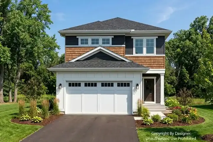 Craftsman house plans 38-754 - front exterior, 1,877 sq ft, 3 bed, 2 bath house plans | Monster House Plans