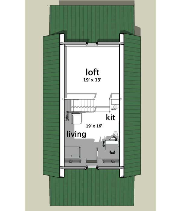 Upper/Second Floor Plan:39-163