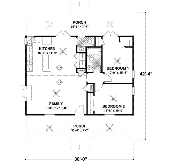 Main Floor Plan: 4-101