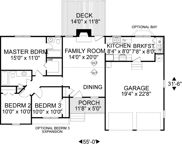 Main Floor Plan: 4-105
