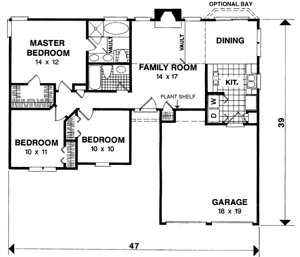 Main Floor Plan: 4-106