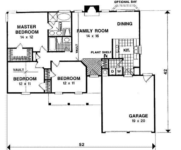Main Floor Plan: 4-107