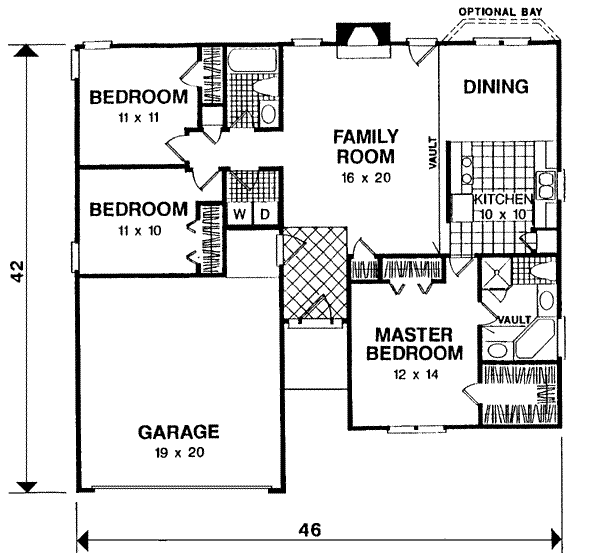 Main Floor Plan: 4-108