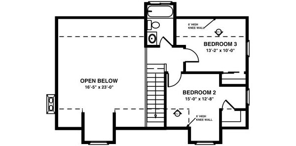 Upper/Second Floor Plan: 4-111