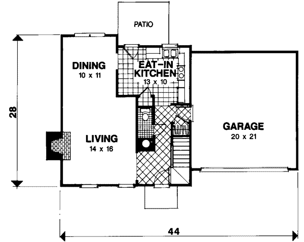 Main Floor Plan: 4-114