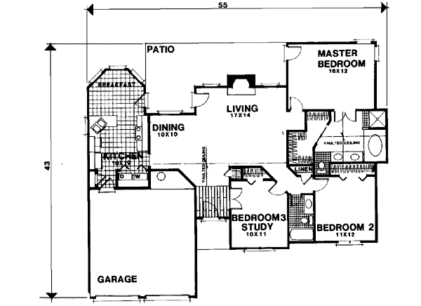 Main Floor Plan: 4-120