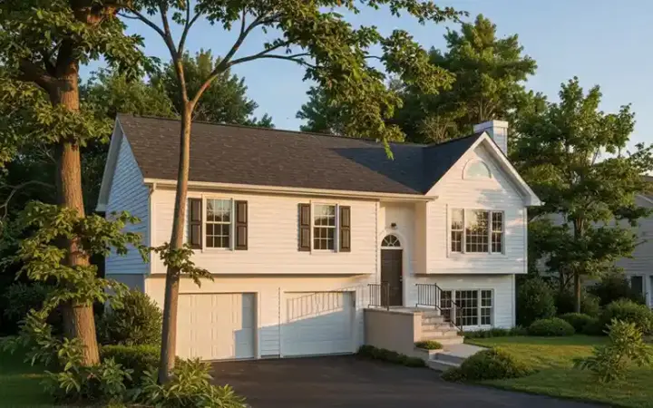 Traditional house plans 4-121 - front exterior, 1,496 sq ft, 3 bed, 2 bath house plans | Monster House Plans
