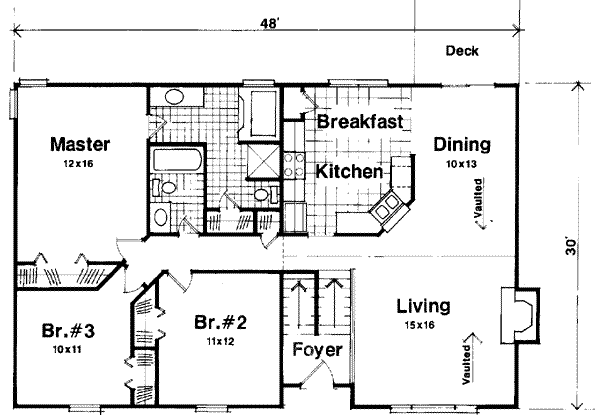 Main Floor Plan: 4-121