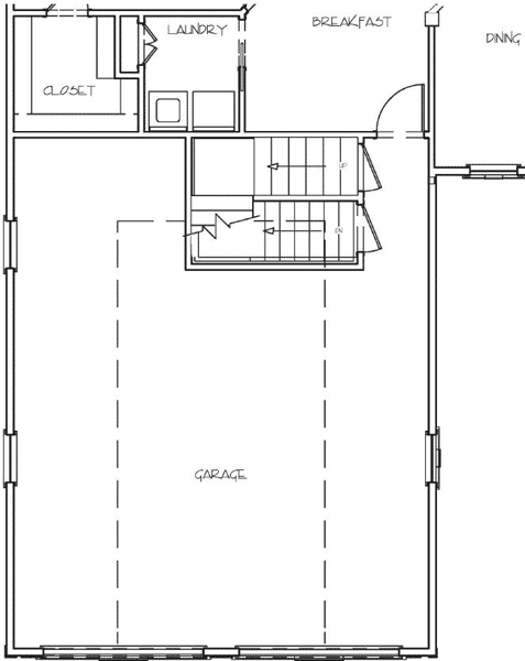 Southern Style Floor Plans Plan: 4-122