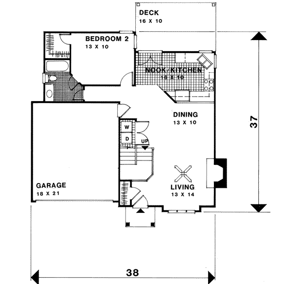 Main Floor Plan: 4-125